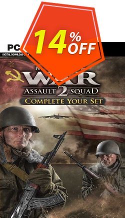 14% OFF Men of War - Assault Squad 2 - Complete Your Set PC Coupon code