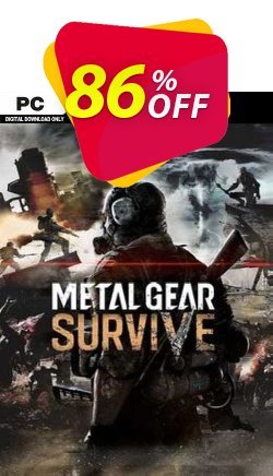 Metal Gear Survive PC Coupon discount Metal Gear Survive PC Deal 2021 CDkeys - Metal Gear Survive PC Exclusive Sale offer for iVoicesoft