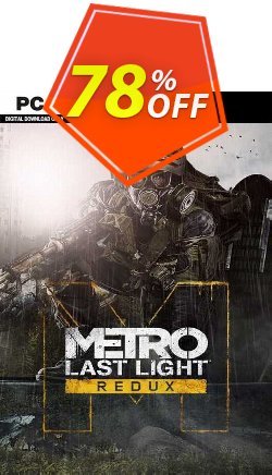 78% OFF Metro Last Light Redux PC Discount