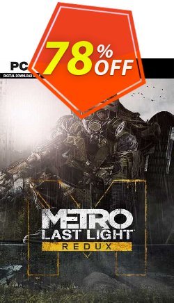 78% OFF Metro Last Light Redux PC Coupon code