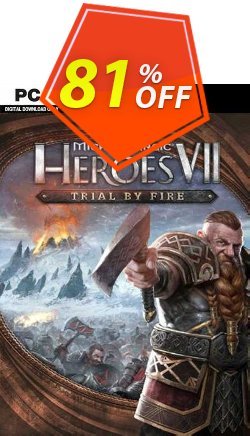81% OFF Might & Magic Heroes VII - Trial by Fire PC Discount