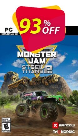 93% OFF Monster Jam Steel Titans 2 PC Coupon code
