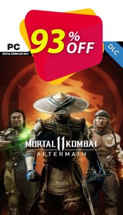 93% OFF Mortal Kombat 11 Aftermath PC - DLC Discount