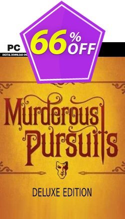 66% OFF Murderous Pursuits Deluxe Edition PC Discount