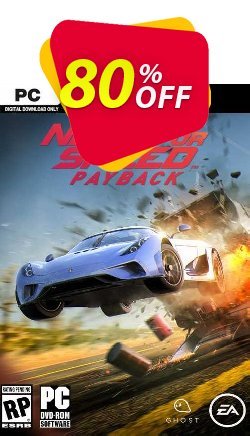 80% OFF Need For Speed Payback PC - EN  Discount