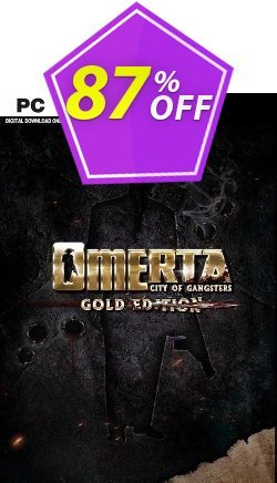 87% OFF Omerta - City of Gangsters Gold Edition PC - EU  Discount