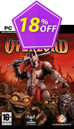 18% OFF Overlord PC Discount
