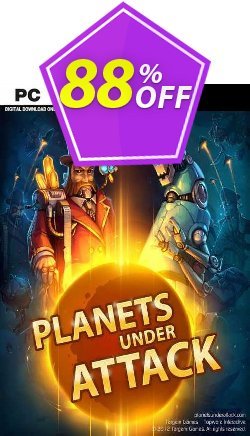 88% OFF Planets Under Attack PC Discount