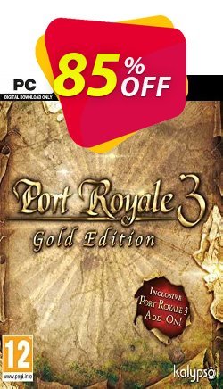 85% OFF Port Royale 3 GOLD PC Discount