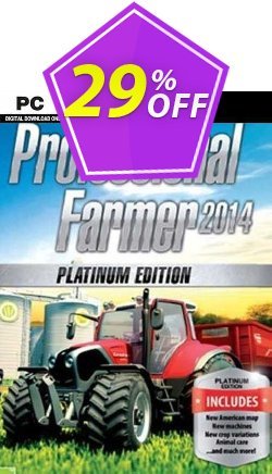 29% OFF Professional Farmer 2014 Platinum Edition PC Discount