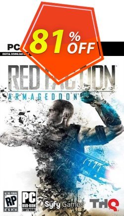 81% OFF Red Faction Armageddon PC - EU  Discount