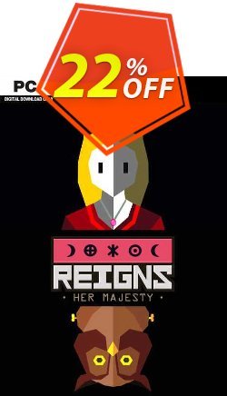 Reigns: Her Majesty PC Coupon discount Reigns: Her Majesty PC Deal 2024 CDkeys - Reigns: Her Majesty PC Exclusive Sale offer 