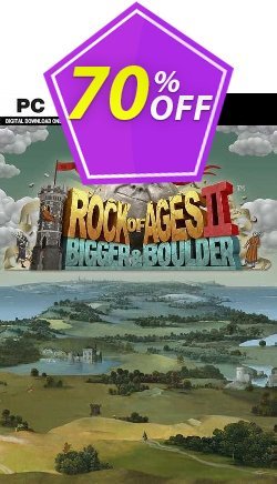 70% OFF Rock of Ages 2: Bigger & Boulder PC Discount