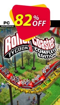 82% OFF RollerCoaster Tycoon 3: Complete Edition PC Discount