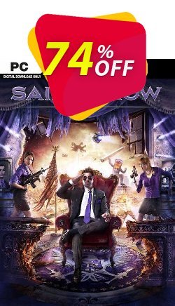 74% OFF Saints Row IV PC - EU  Discount