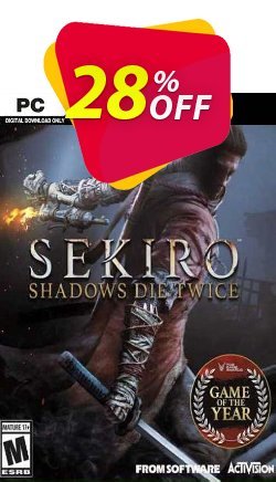 Sekiro: Shadows Die Twice - GOTY Edition PC - EU  Coupon discount Sekiro: Shadows Die Twice - GOTY Edition PC (EU) Deal 2024 CDkeys - Sekiro: Shadows Die Twice - GOTY Edition PC (EU) Exclusive Sale offer 