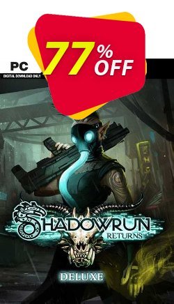 77% OFF Shadowrun Returns Deluxe PC Discount