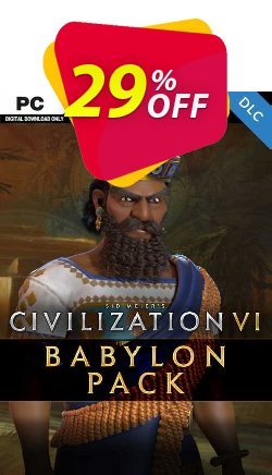 Sid Meier&#039;s Civilization VI: Babylon Pack PC - DLC (EU) Deal 2024 CDkeys