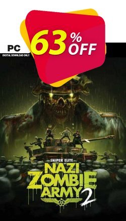 63% OFF Sniper Elite: Nazi Zombie Army 2 PC - DE  Discount