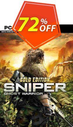 Sniper Ghost Warrior Gold Edition PC Coupon discount Sniper Ghost Warrior Gold Edition PC Deal 2024 CDkeys - Sniper Ghost Warrior Gold Edition PC Exclusive Sale offer 