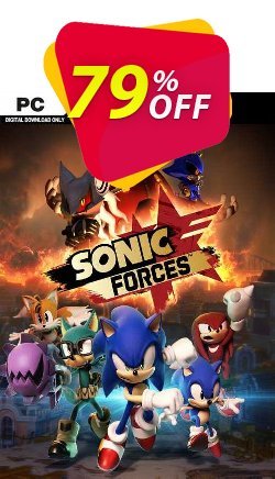 79% OFF Sonic Forces PC - EU  Discount