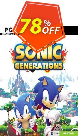 78% OFF Sonic Generations: Collection PC Discount