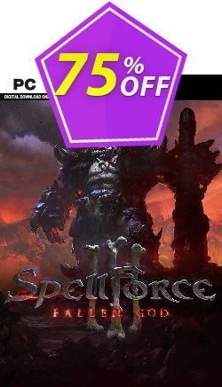 75% OFF SpellForce 3: Fallen God PC Discount