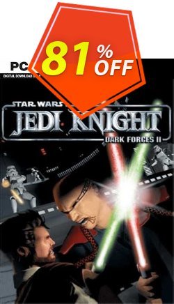 81% OFF STAR WARS Jedi Knight: Dark Forces II PC Discount