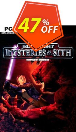 STAR WARS Jedi Knight - Mysteries of the Sith PC Coupon discount STAR WARS Jedi Knight - Mysteries of the Sith PC Deal 2024 CDkeys - STAR WARS Jedi Knight - Mysteries of the Sith PC Exclusive Sale offer 