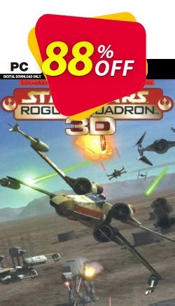 88% OFF STAR WARS: Rogue Squadron 3D PC Discount