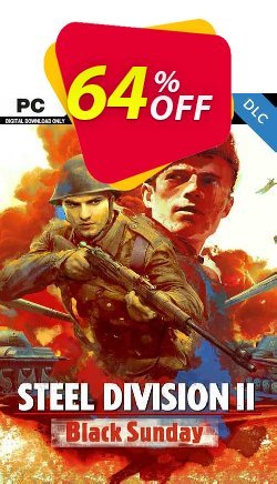 64% OFF Steel Division 2 - Black Sunday PC-DLC Discount