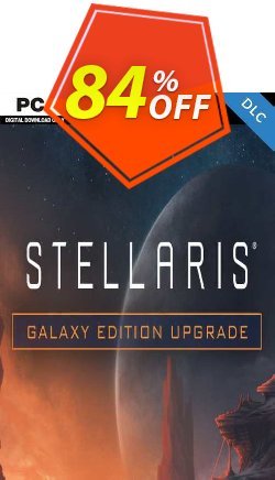 84% OFF Stellaris: Galaxy Edition Upgrade Pack PC Discount