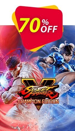 70% OFF Street Fighter V - Champion Edition PC - WW  Discount