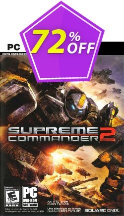 72% OFF Supreme Commander 2 PC Discount
