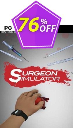 Surgeon Simulator PC Coupon discount Surgeon Simulator PC Deal 2024 CDkeys - Surgeon Simulator PC Exclusive Sale offer 