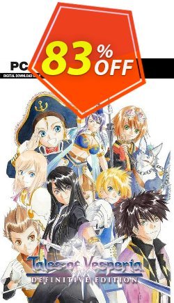 83% OFF Tales of Vesperia Definitive Edition PC - EU  Discount