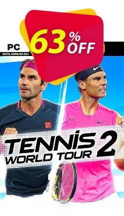 63% OFF Tennis World Tour 2 PC - EU  Discount