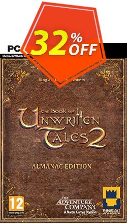 32% OFF The Book of Unwritten Tales 2 Almanac Edition PC Discount