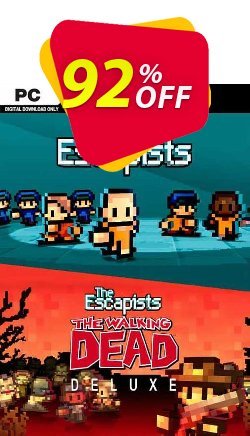 The Escapists + The Escapists: The Walking Dead Deluxe PC Coupon discount The Escapists + The Escapists: The Walking Dead Deluxe PC Deal 2024 CDkeys - The Escapists + The Escapists: The Walking Dead Deluxe PC Exclusive Sale offer 