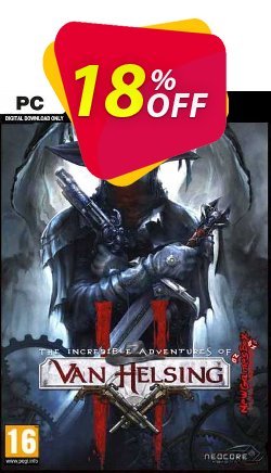 The Incredible Adventures of Van Helsing II PC Coupon discount The Incredible Adventures of Van Helsing II PC Deal 2024 CDkeys - The Incredible Adventures of Van Helsing II PC Exclusive Sale offer 
