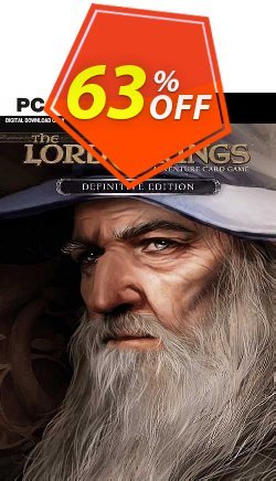 63% OFF The Lord of the Rings: Adventure Card Game - Definitive Edition PC Discount