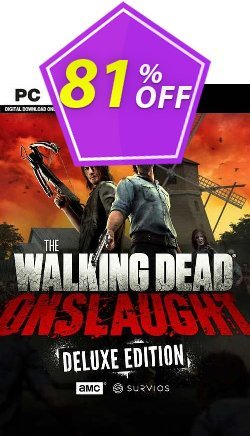 81% OFF The Walking Dead Onslaught Deluxe Edition PC Discount