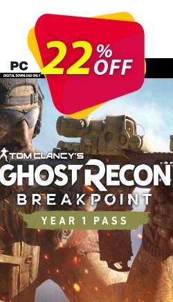 22% OFF Tom Clancy&#039;s Ghost Recon Breakpoint - Year 1 Pass PC - EU  Discount