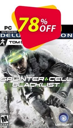 Tom Clancy&#039;s Splinter Cell Blacklist Deluxe Edition PC (EU) Deal 2024 CDkeys