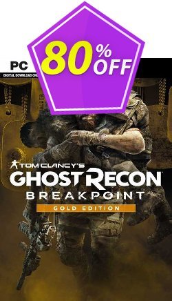 80% OFF Tom Clancy&#039;s Ghost Recon Breakpoint - Gold Edition PC - EU  Discount