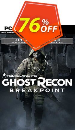Tom Clancy&#039;s Ghost Recon Breakpoint - Ultimate Edition PC - EU  Coupon discount Tom Clancy&#039;s Ghost Recon Breakpoint - Ultimate Edition PC (EU) Deal 2024 CDkeys - Tom Clancy&#039;s Ghost Recon Breakpoint - Ultimate Edition PC (EU) Exclusive Sale offer 