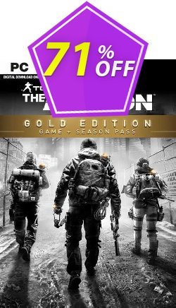 71% OFF Tom Clancy&#039;s The Division Gold Edition PC - EU  Discount