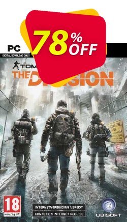 78% OFF Tom Clancy’s The Division PC - EU  Discount