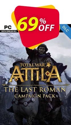 69% OFF Total War: ATTILA - The Last Roman Campaign Pack PC - EU  Discount