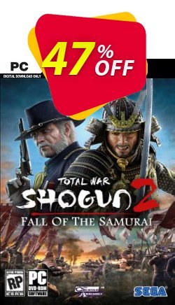 47% OFF Total War Shogun 2: Fall of the Samurai PC - EU  Discount